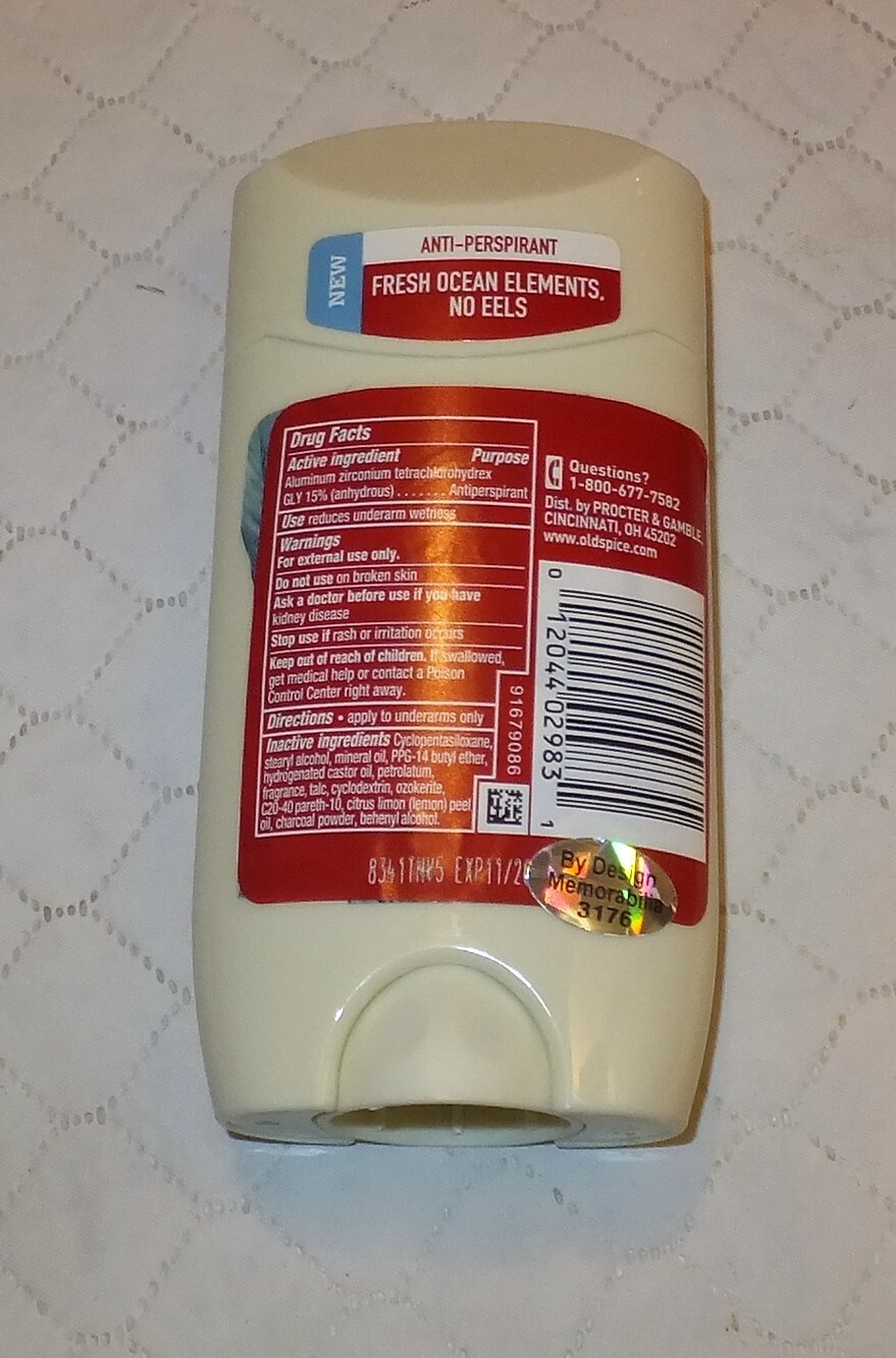 CALVIN RIDLEY – Falcons 2019 Autographed Old Spice Deodorant with BDS COA #3176
