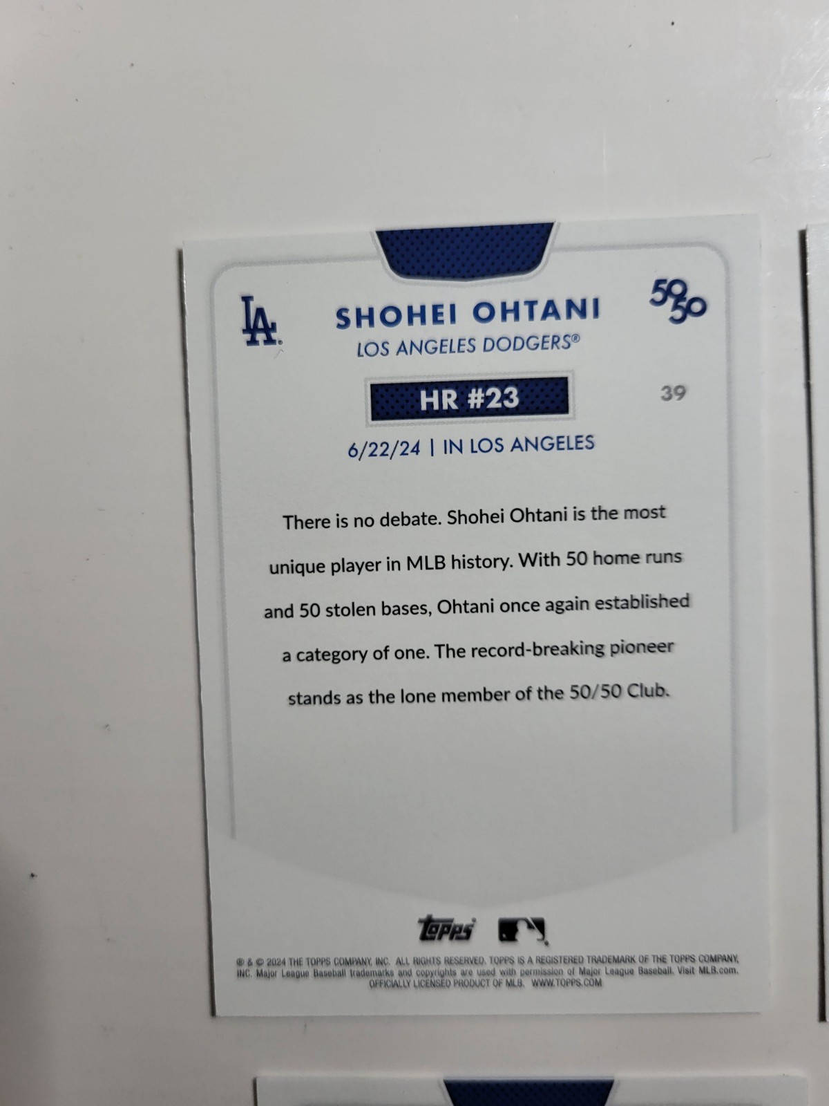 2018-2026 Topps Shohei Ohtani 9 Card Lot 5x 50/50, Stars Of MLB, Gliiter, Bowman