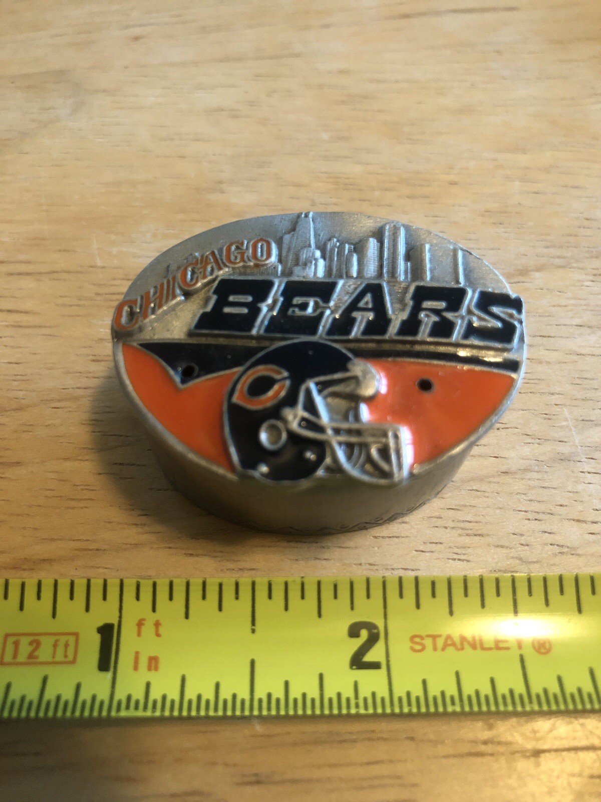 Chicago Bears Trinket Box (Jewelry – 4 Items In One)