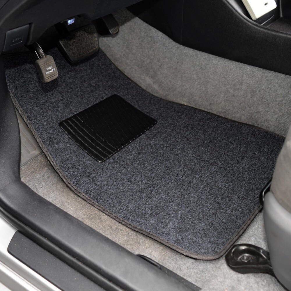 Classic Carpet Floor Mats for Car & Auto – Universal Fit -Front & Rear with Heel