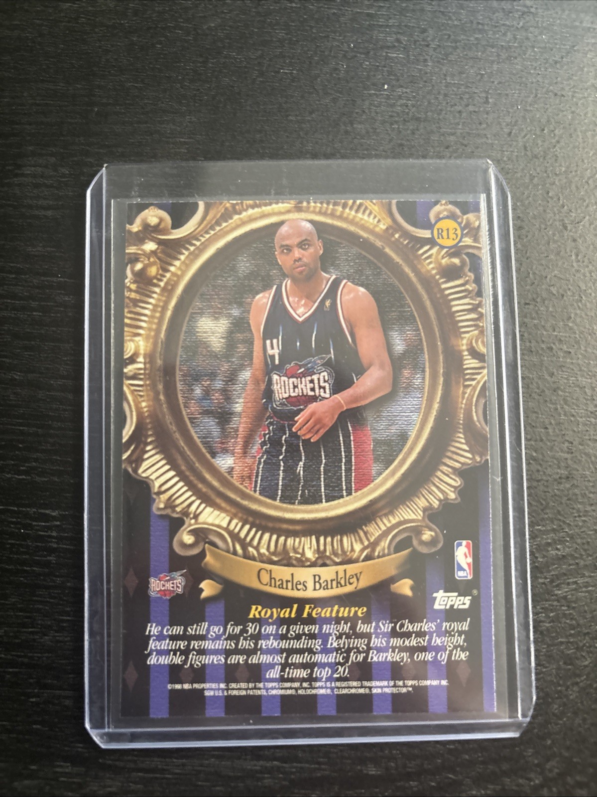 1998-99 Topps – Roundball Royalty Charles Barkley #R13