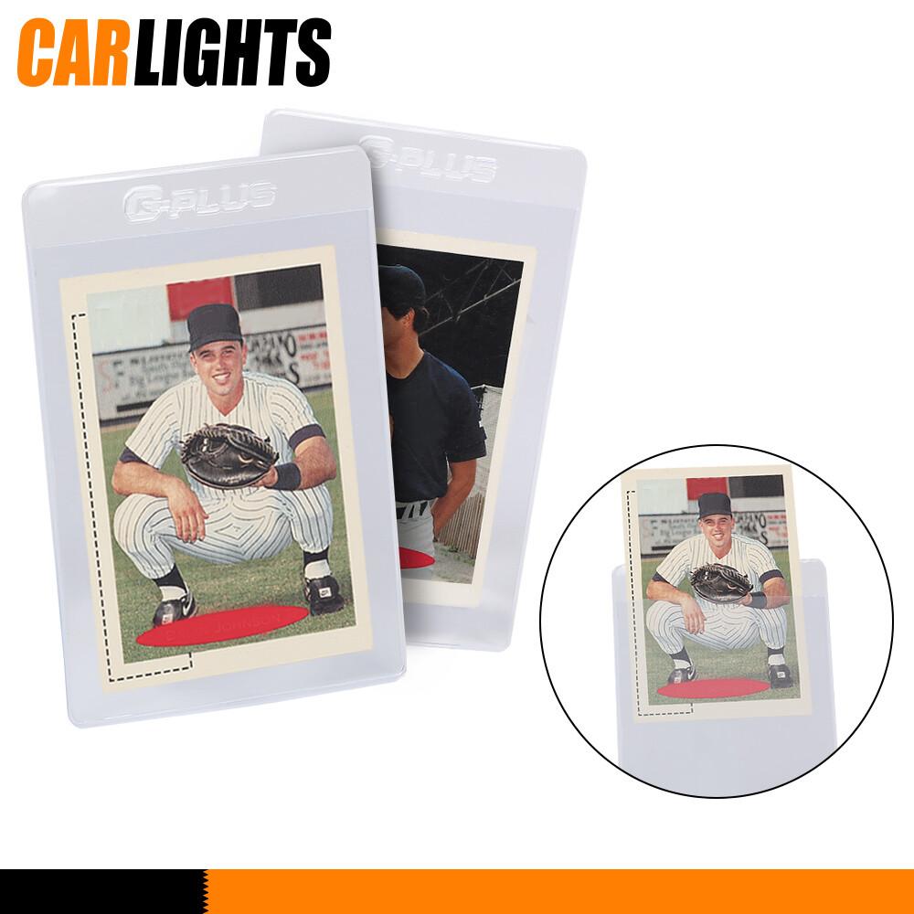 200PCS Waterproof Card Holders I Large Semi Rigid PSA Grading Submission