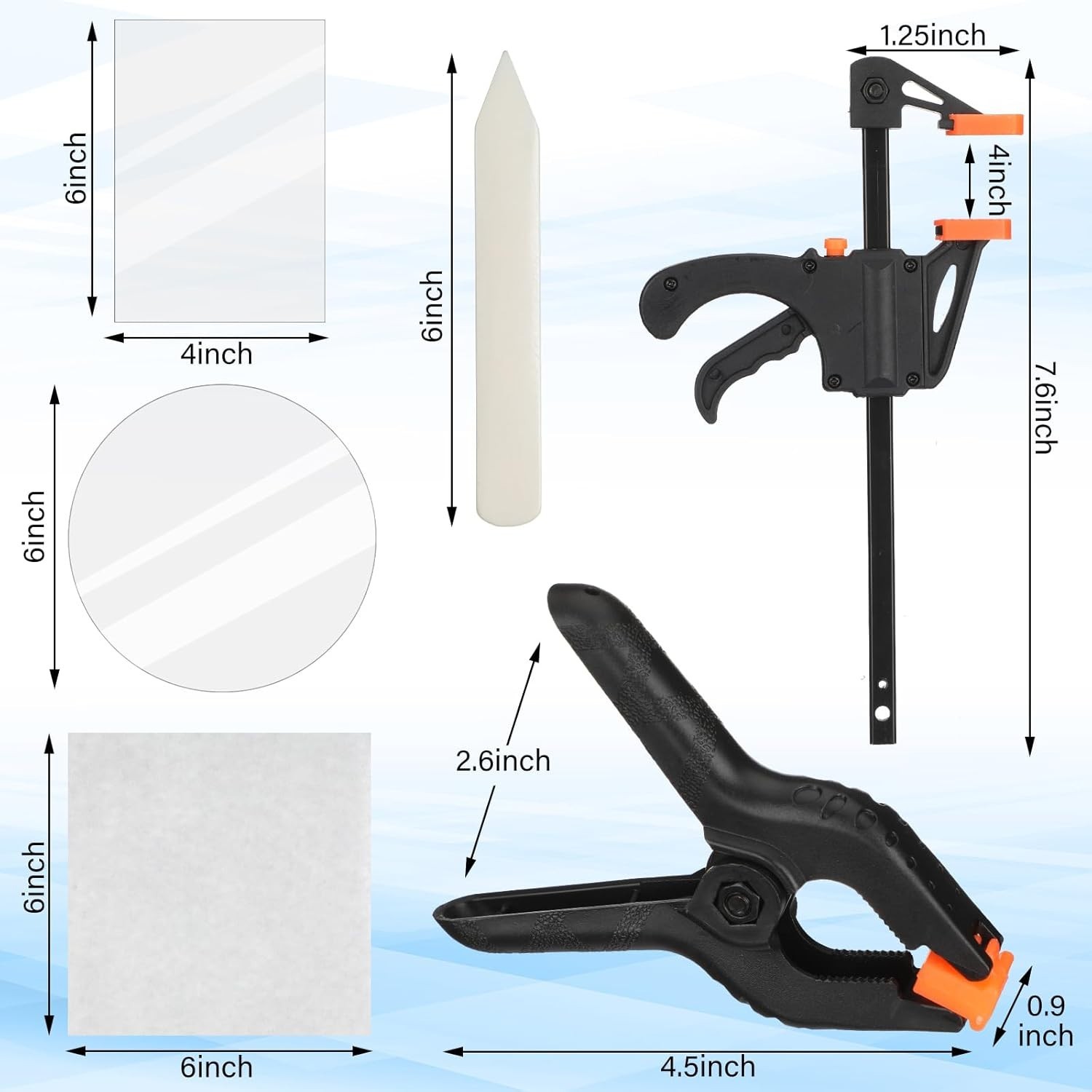 52 Pcs Trade Card Flattening Kit Sports Card Repair Care Cleaning Tools