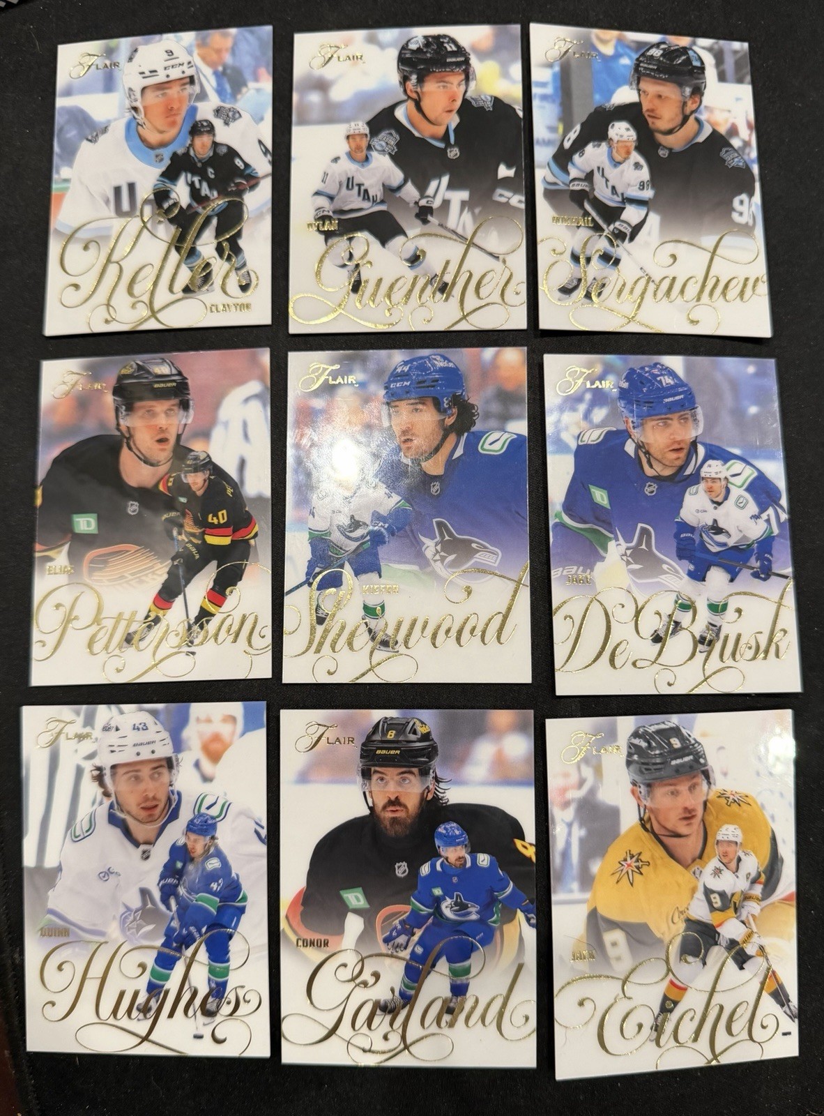 2025-26 Upper Deck Flair Hockey – Set Builder #1-200 w/ Rookies – You Pick!