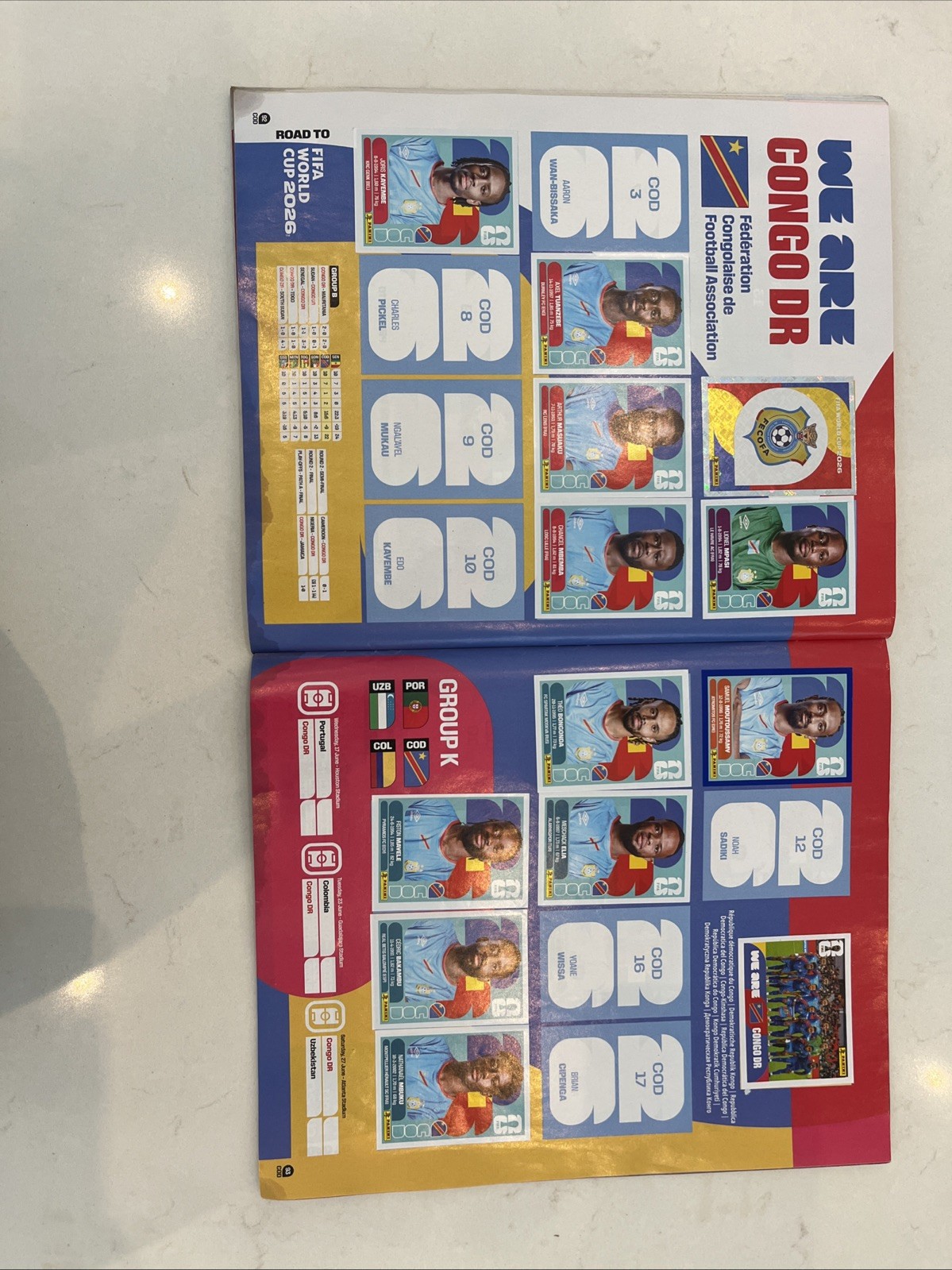 OFFICIAL Panini Sticker World Cup Album 75% Done 210 dollar value some rips