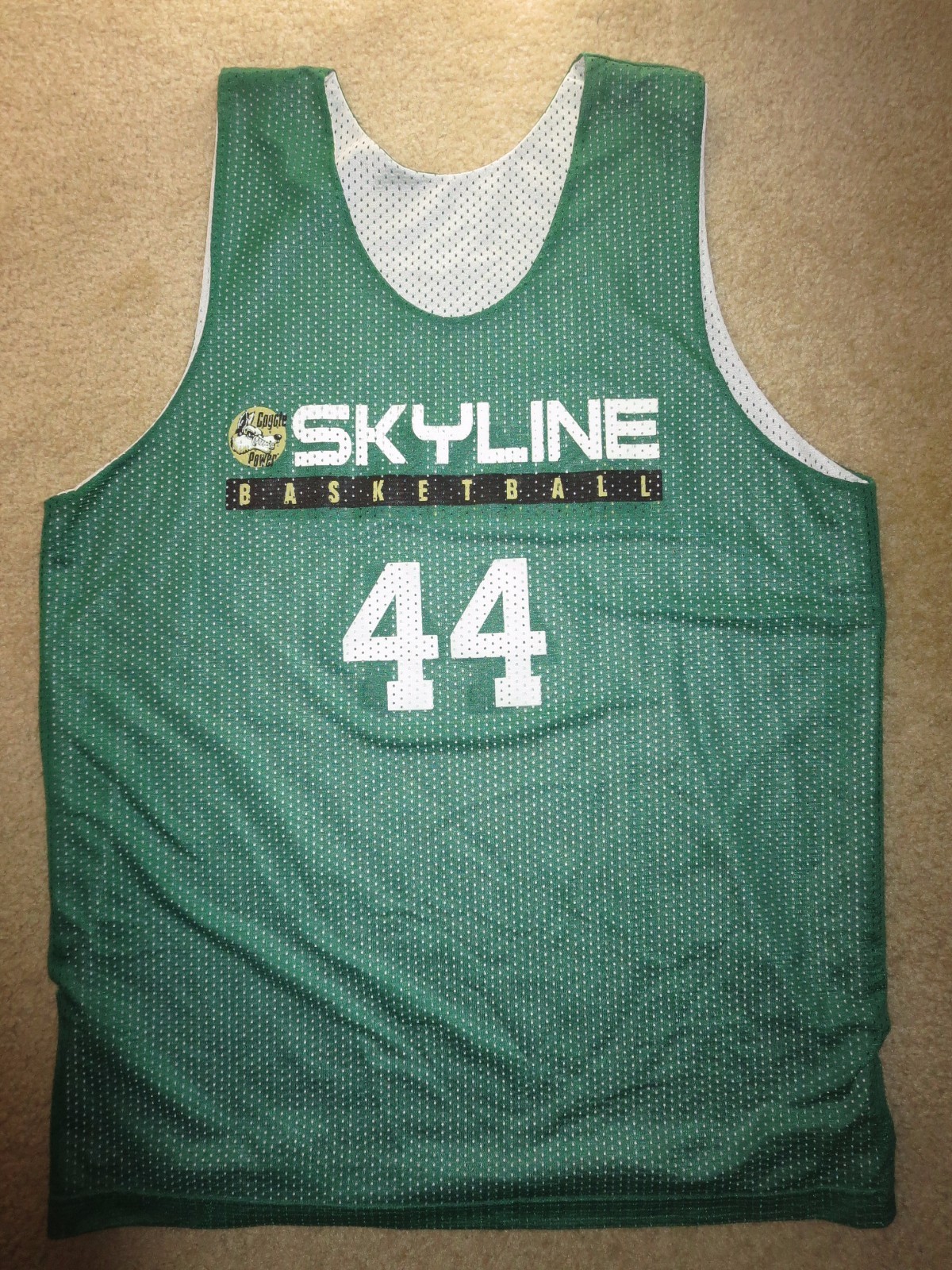 Skyline High School Coyotes Basketball Team Game Worn Jersey LG Mesa, Arizona