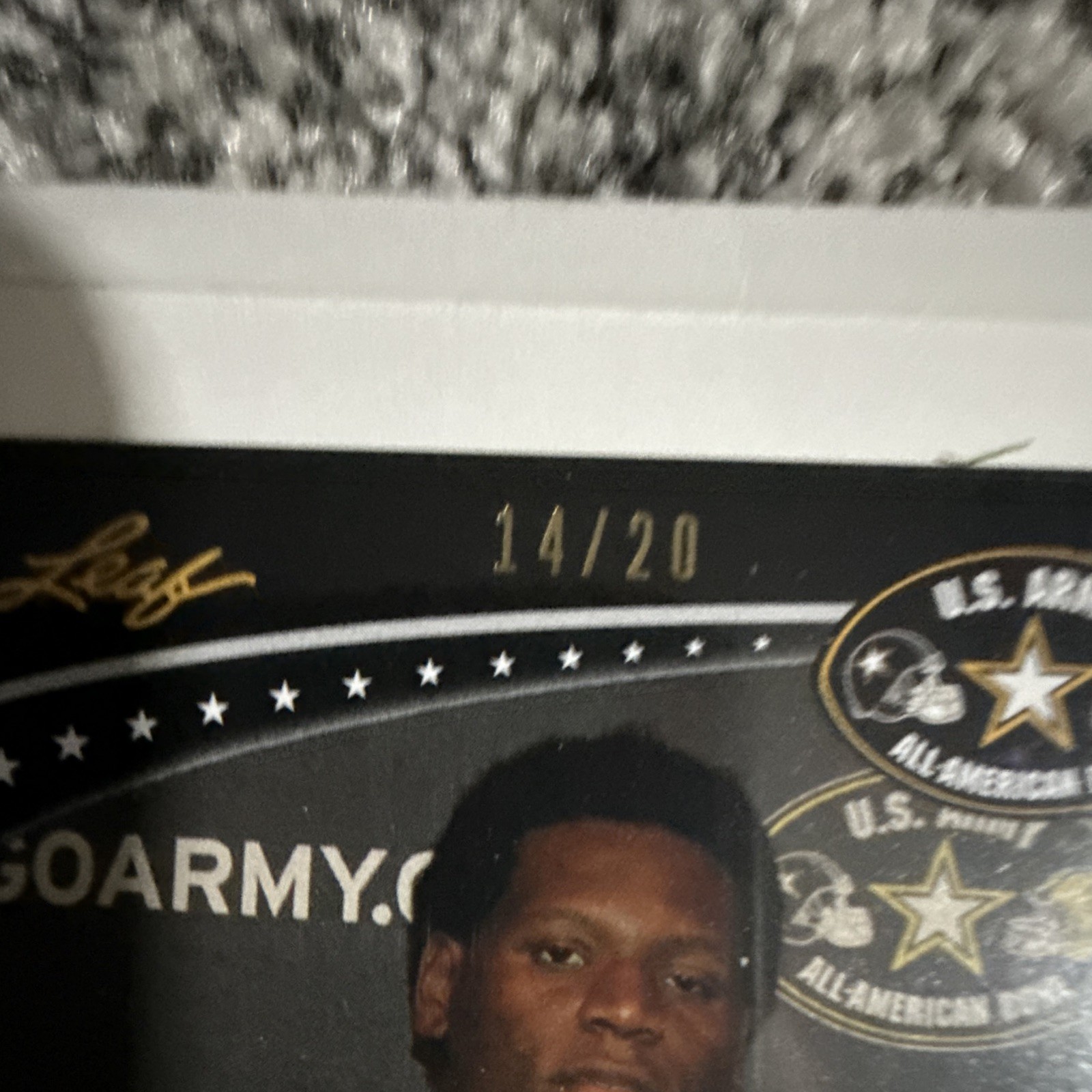 Leaf 2010 U.S. Army All-American Bowl Autograph 15-Card Lot, 3 numbered. BULK