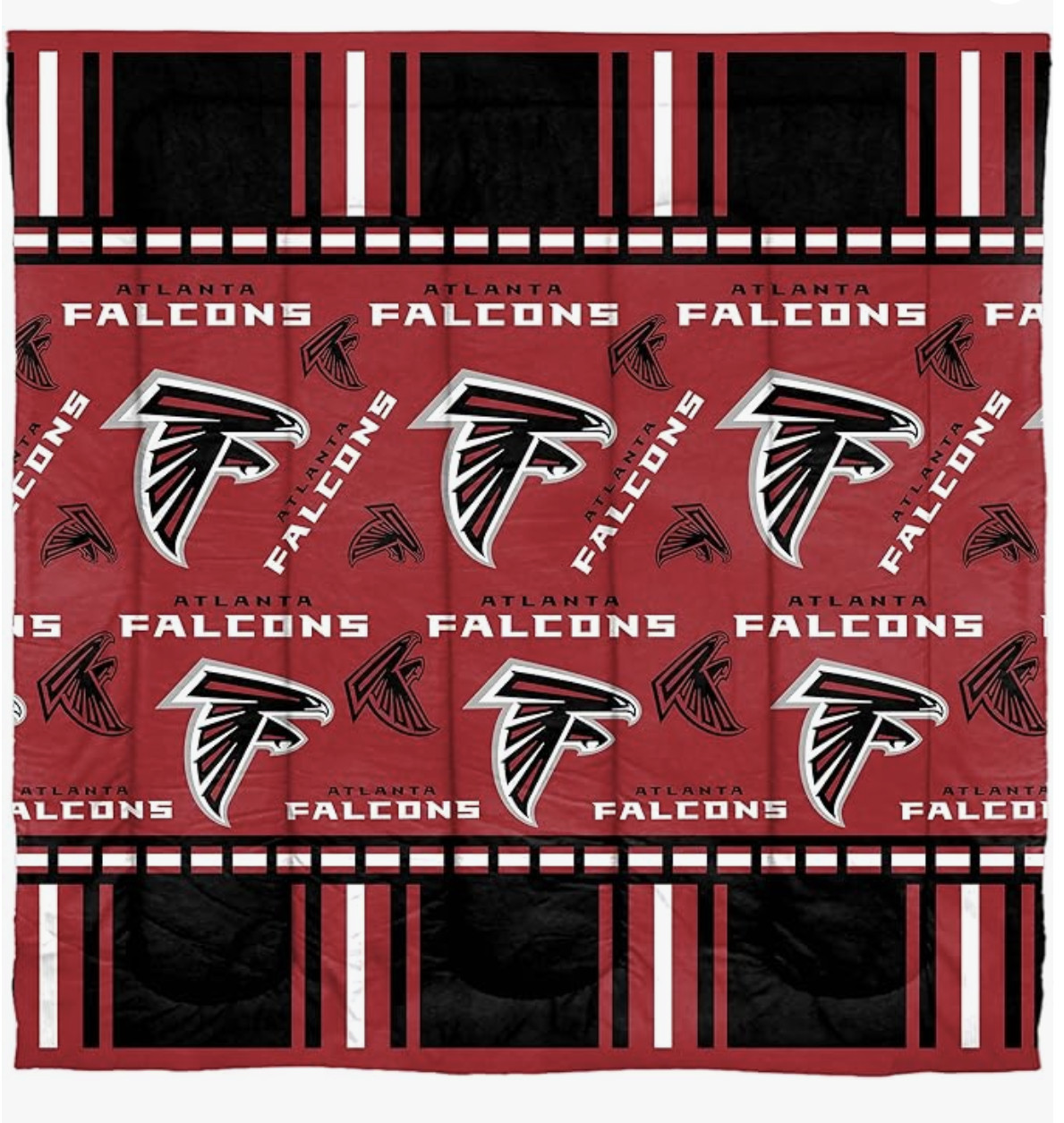 Northwest NFL Atlanta Falcons Rotary Bed in a Bag Set