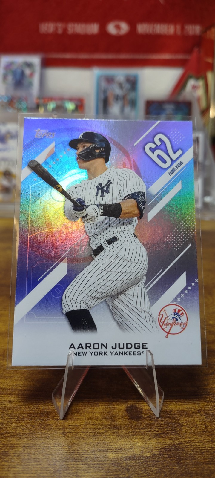 2026 Topps Series 2 Aaron Judge Crooked Numbers Insert Yankees CN-1