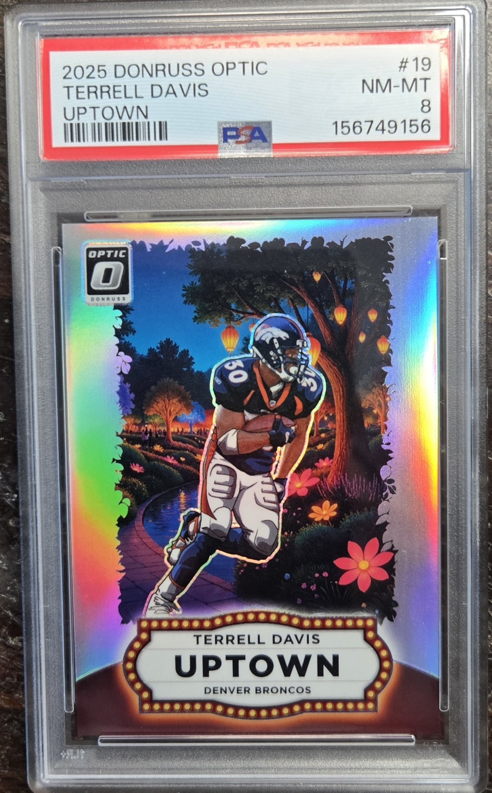 2025 Panini Donruss Optic – Uptowns Terrell Davis #19