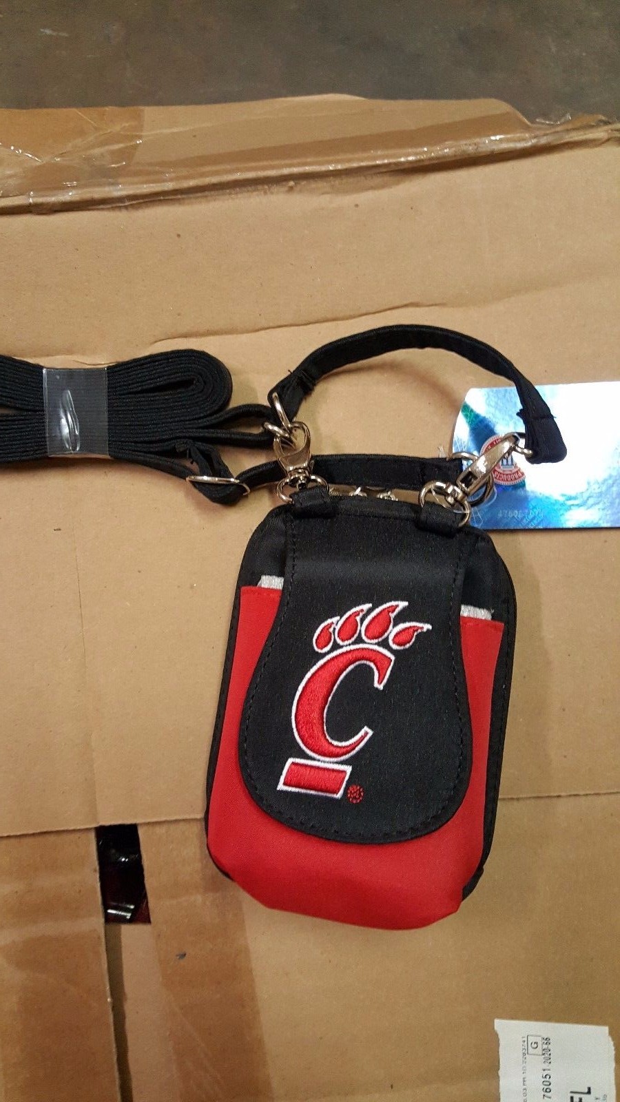 Cincinnati Bearcats Purse Plus Touch Phone ID Wallet Charm 14 Gift Compact