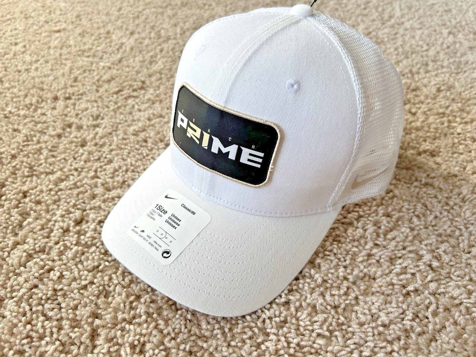 Nike Coach Prime Sideline Trucker Snapback Hat