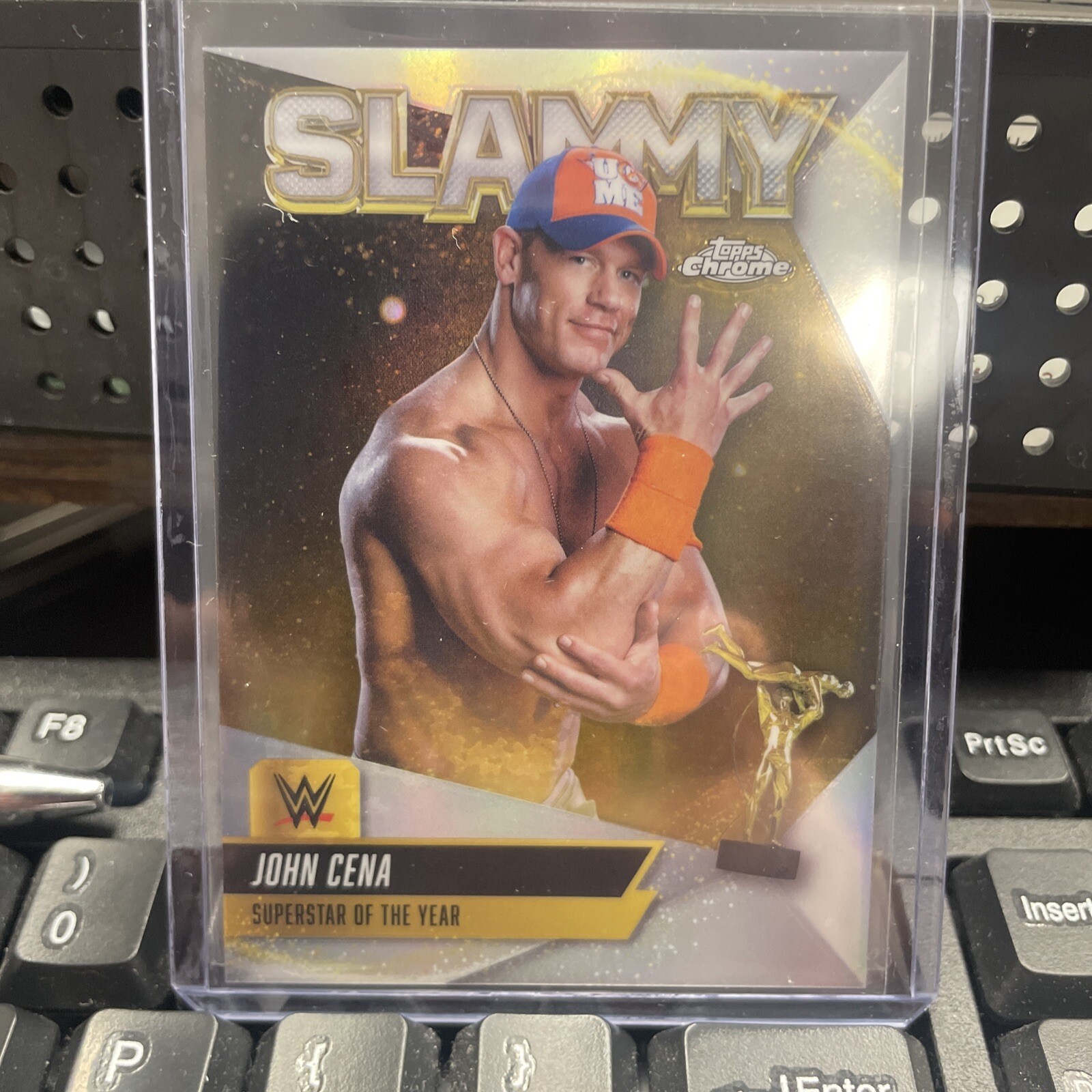 2025 Topps WWE Chrome JOHN CENA Slammy Refractor #SMY-JCN2 Legend