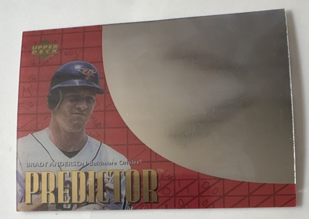 1997 Upper Deck Predictors Brady Anderson #P6 Prize Card