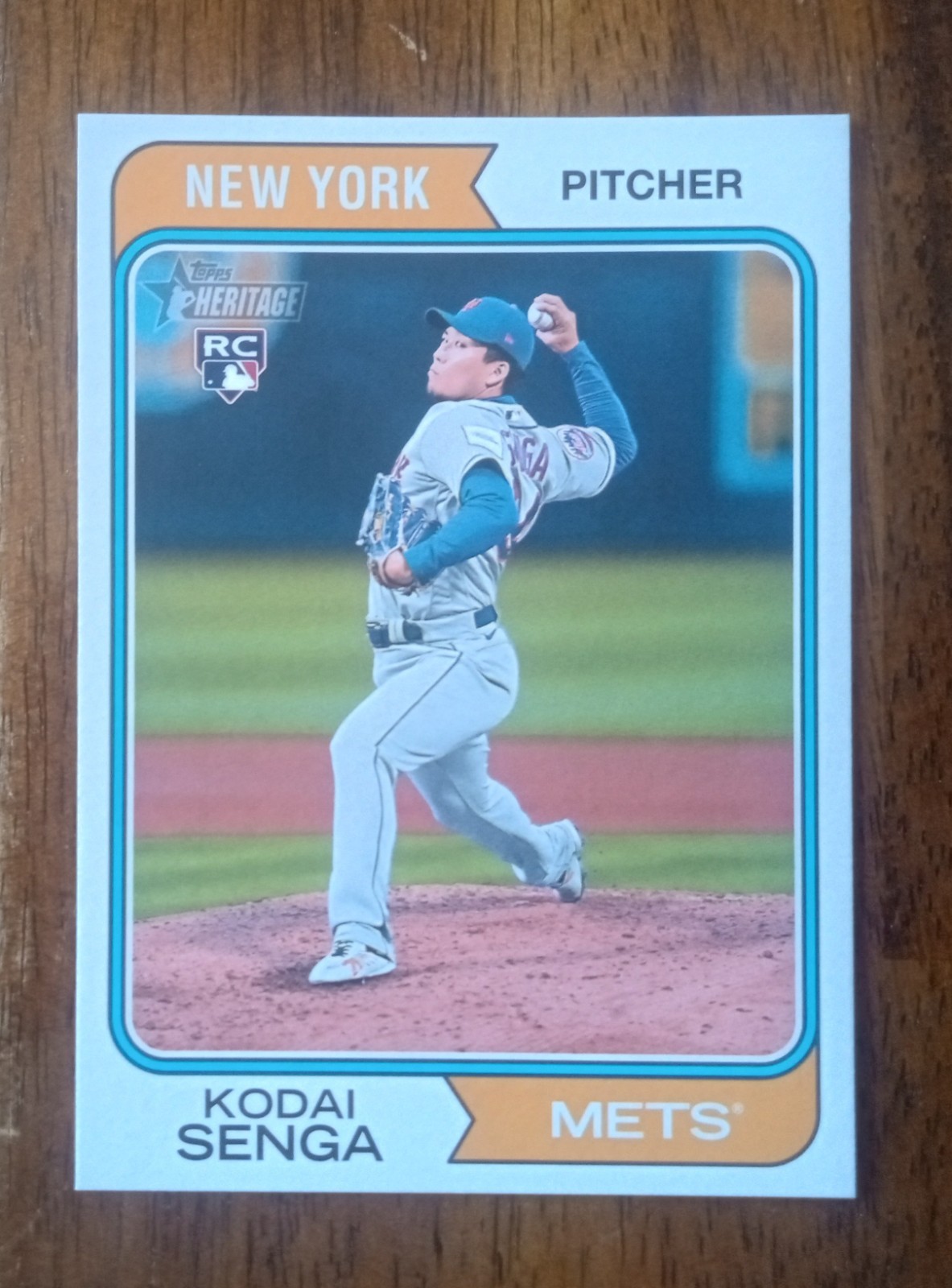Kodai Senga RC Oversized Boxloader 2023 Topps Heritage Baseball #OB-KS Mint