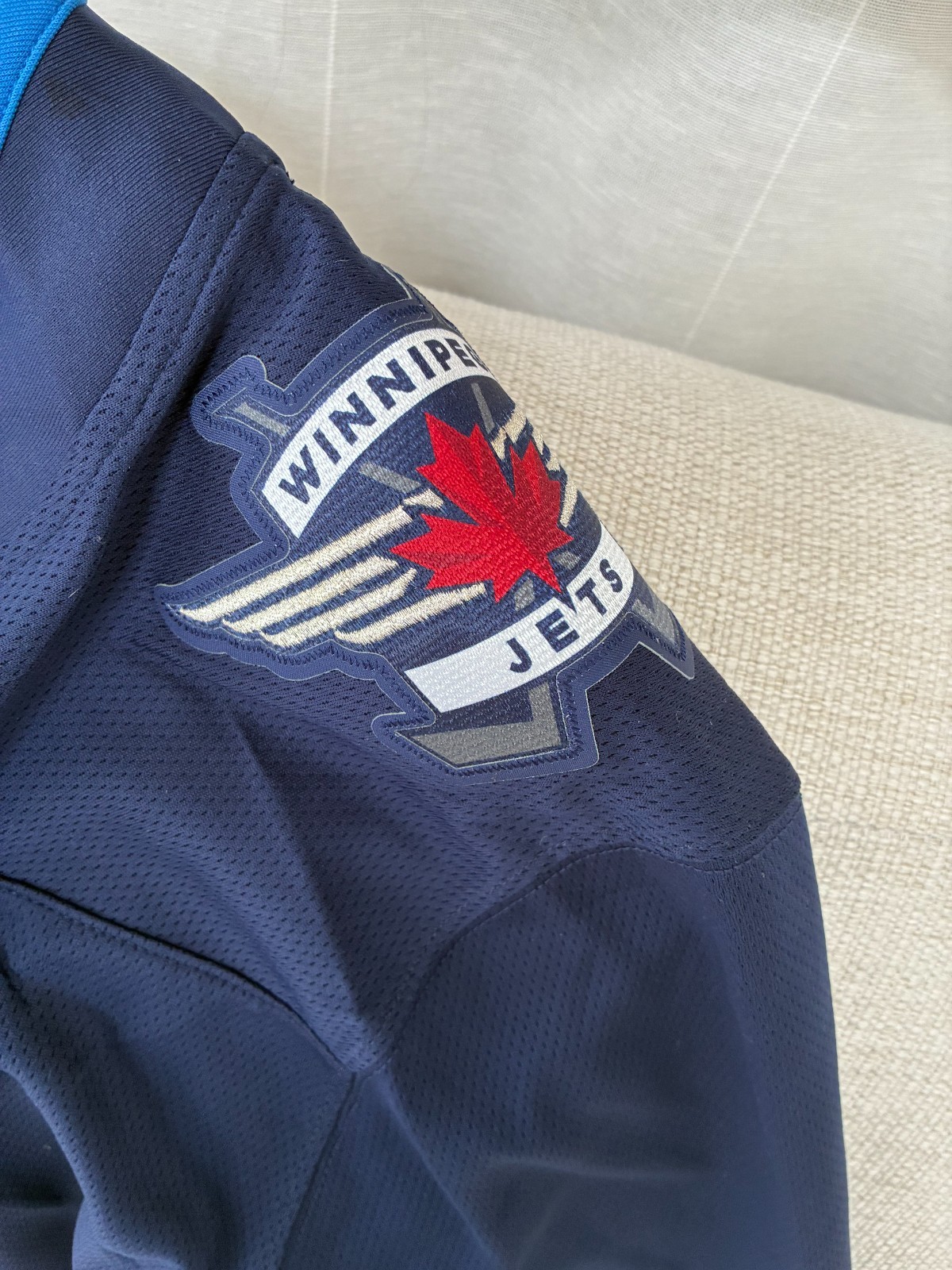 Winnipeg Jets jersey, Men’s Large, worn just once, 2025 Fanatics branded