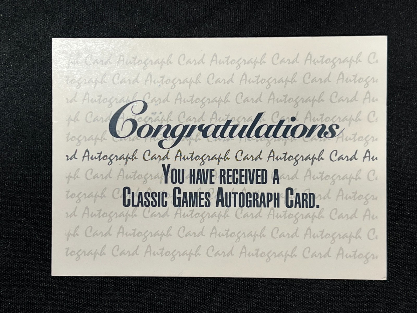 1992 Classic Shaquille O’Neal Rookie Autograph SP # /2500 – 1st Auto – NM