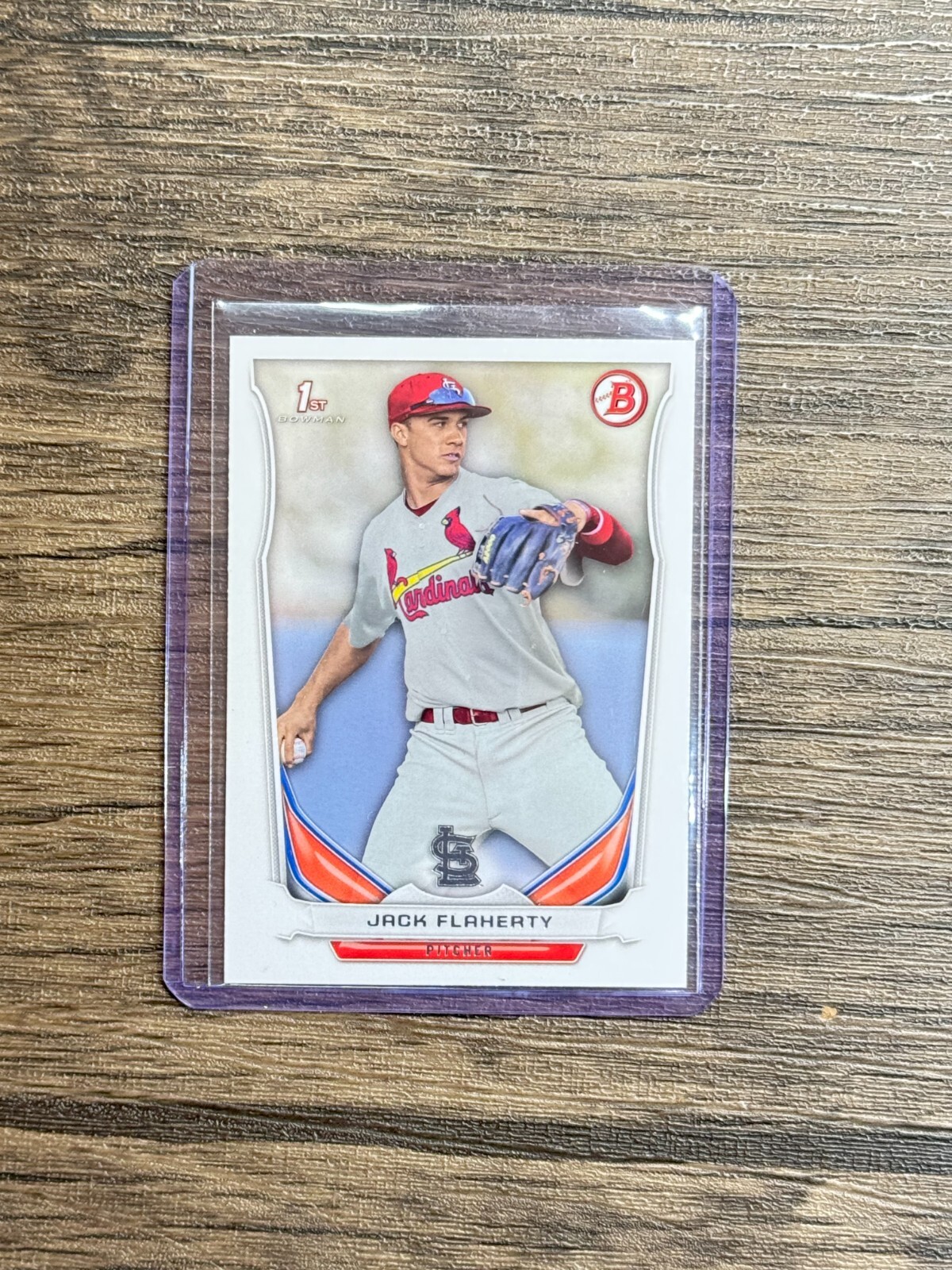 2013 Bowman JACK FLAHERTY 1ST BOWMAN #DP30 RC