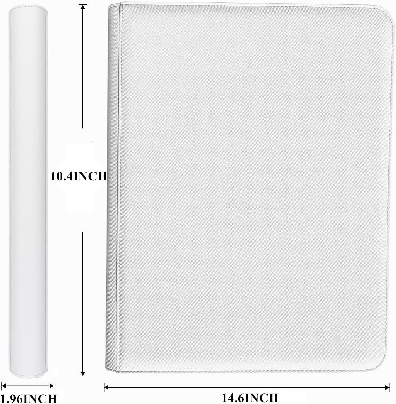 40 Pockets Graded Card Binder, Toploading PSA Slab Holder Album, PU Leather Grad