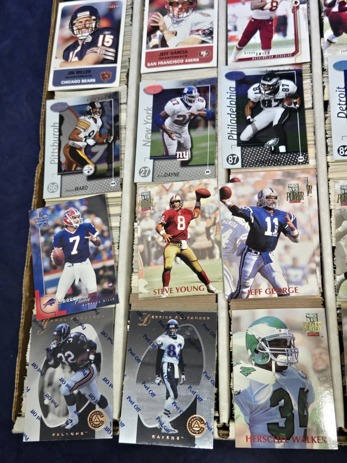 HUGE 5000+ Card Lot 23lb UNSEARCHED Estate Find! MLB NBA NFL NHL Star Co HOF