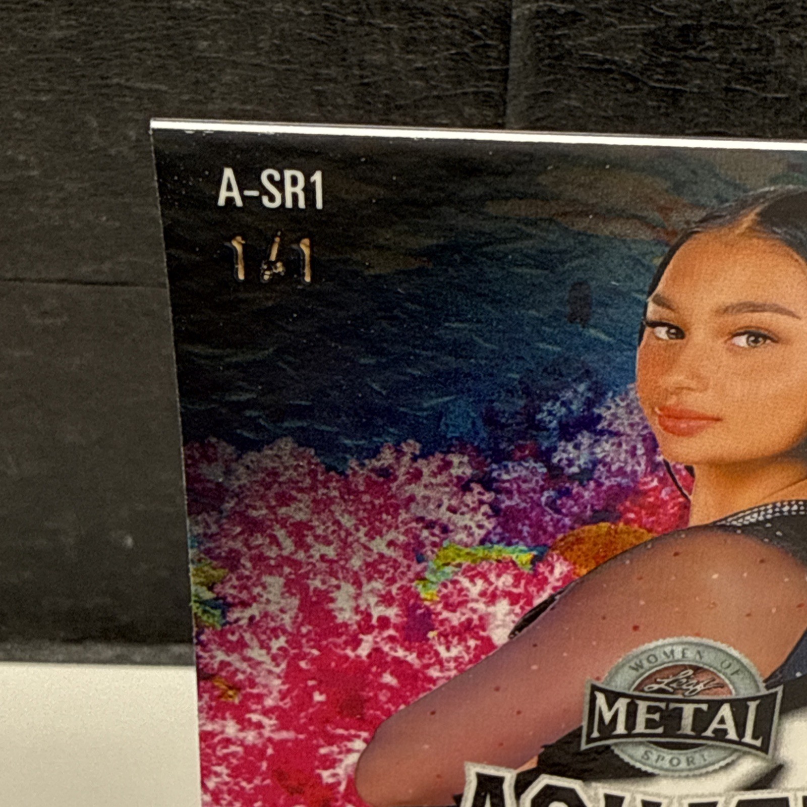 Sydney Razeghi AUTO 2025 Leaf Metal Women of Sport 1/1 Coral Aquatic A-SR1