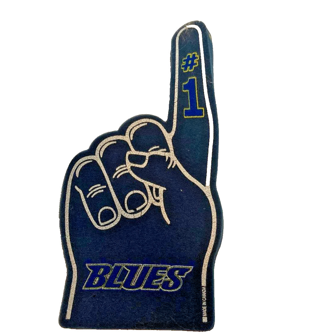 St. Louis Blues NHL Foam Finger 16” hockey Missouri blue MO #1 One blue