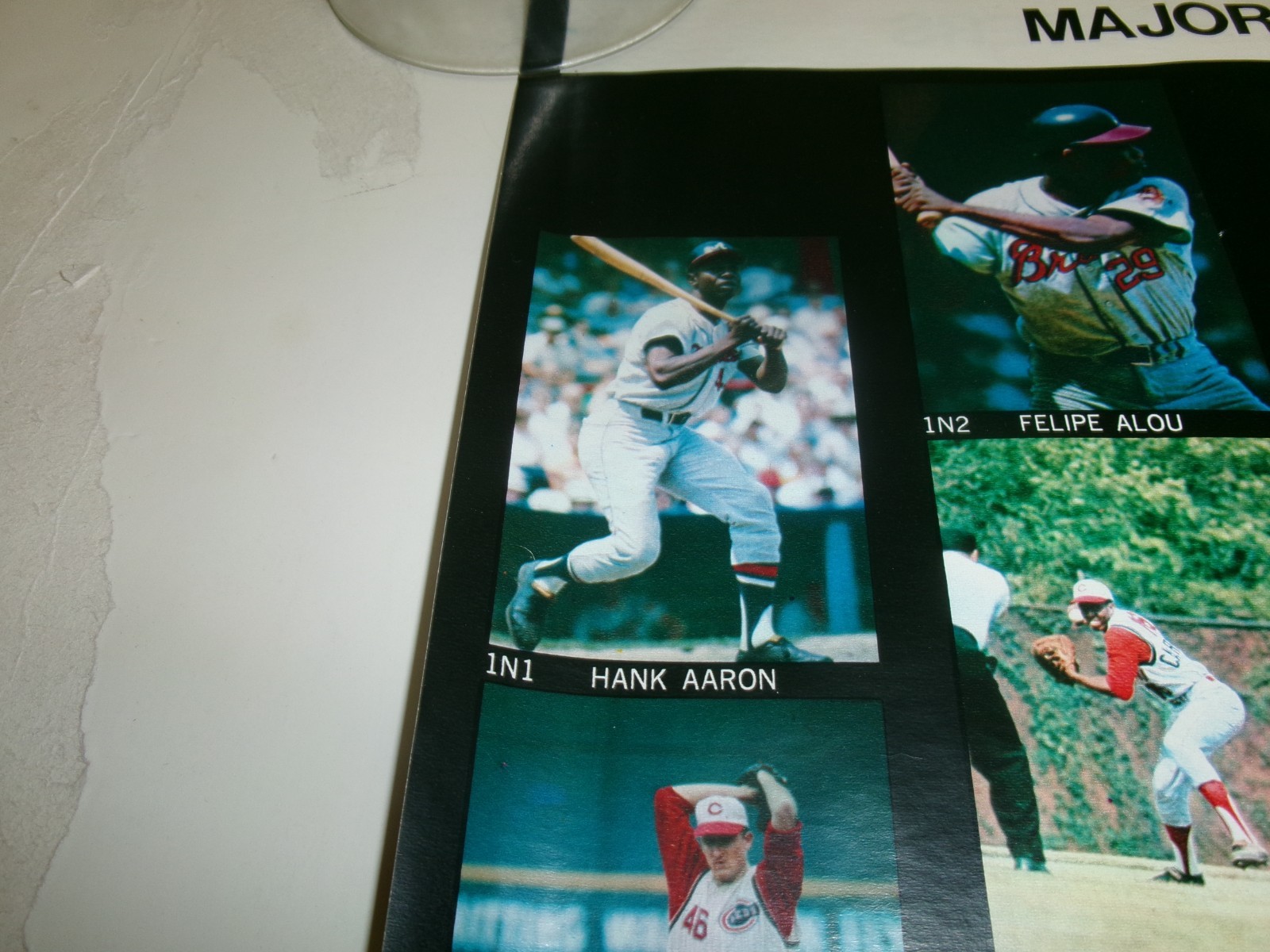 Vintage Sports Illustrated 1968 MLB Posters-Original Order Form-2 Sided-14″x21″!