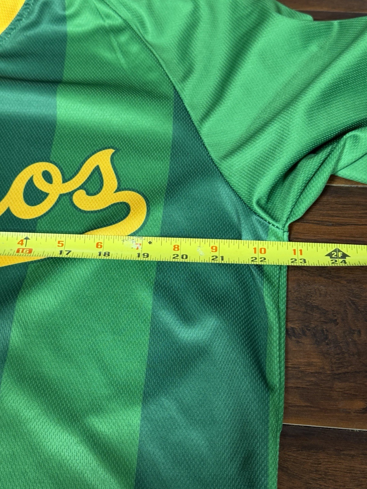 Oakland A’s Athleticos Latin Hispanic Heritage Futbol Soccer Jersey SGA Adult XL