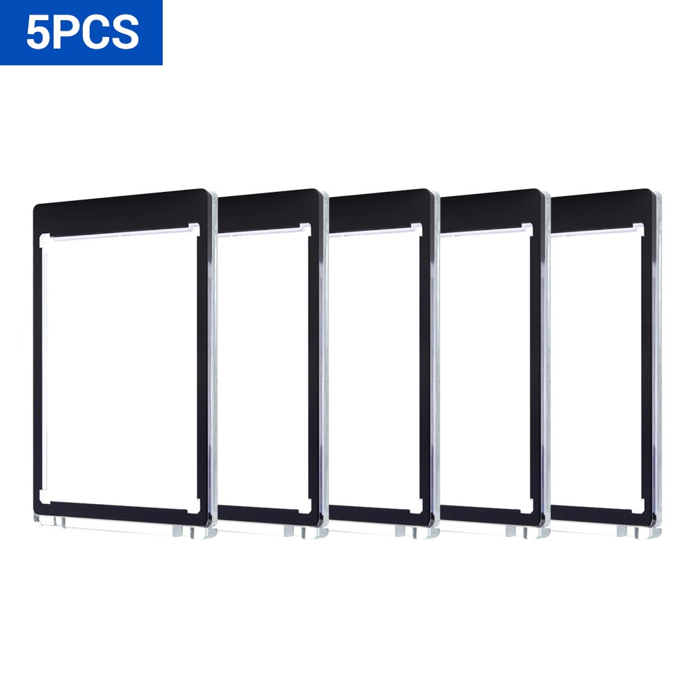 35PT Colorful Magnetic Sports Card Holders UV Protection Hard Case 5/10 Pack