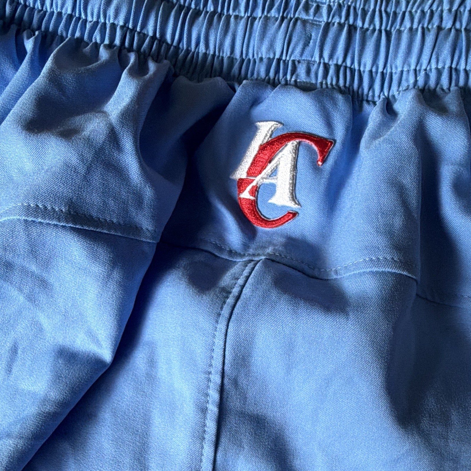 adidas Climacool NBA Los Angeles Clippers Basketball Shorts Size M Blue Red