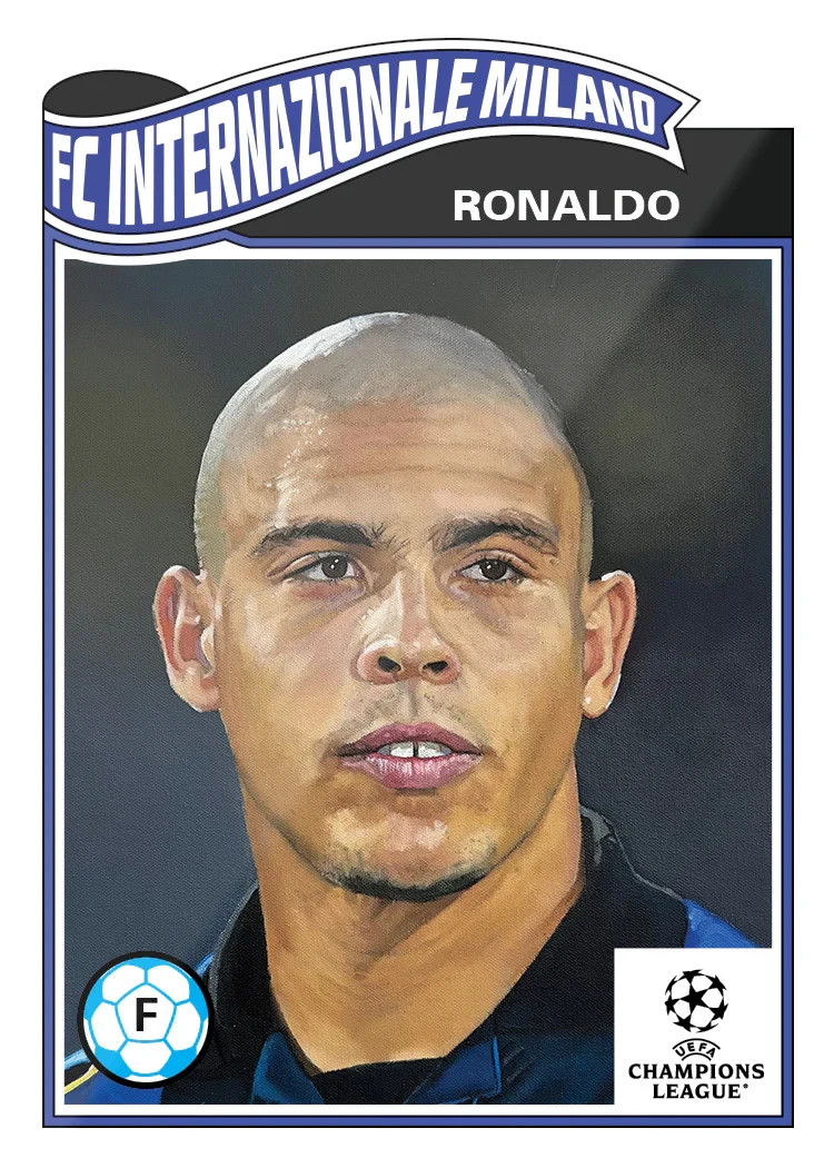 Ronaldo 2025 Topps UCC Living Set #826 FC Internazionale Milano Presale