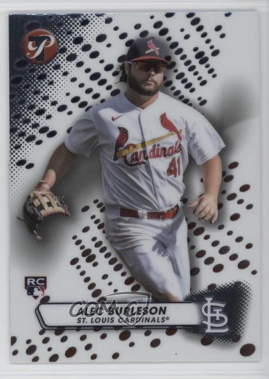 2023 Topps Pristine Alec Burleson #216 Rookie RC 1sr5