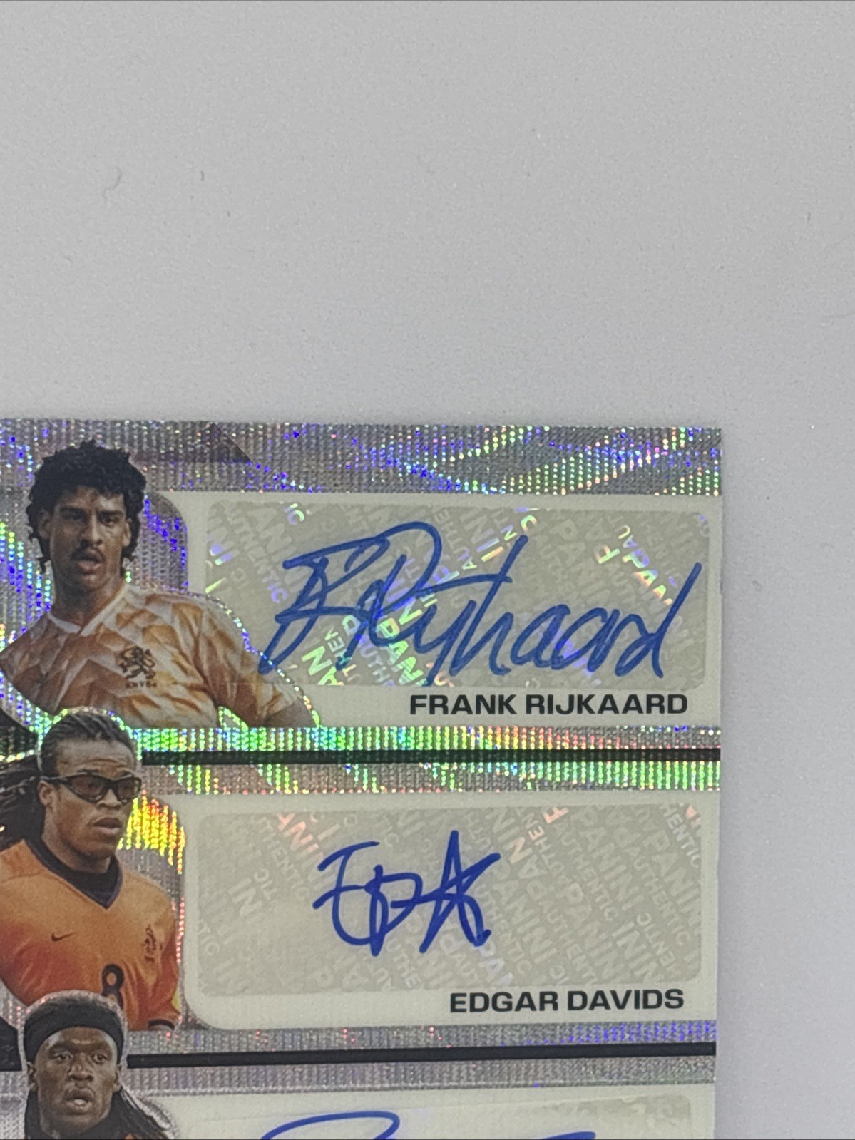 2026 FIFA Prizm – Rijkaard, Davis, Seedorf Triple Auto Prizm Netherlands #TS-FEC