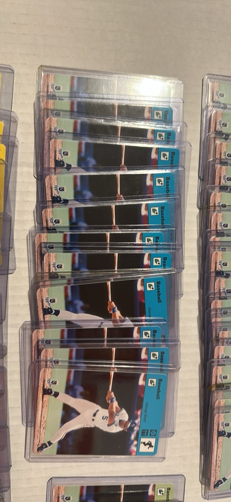 2004 Donruss George Brett Sportcaster Lot (69 Cards) All Cards Serial #’d HOF