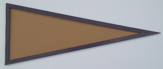 12×30 oak pennant frame choose your color