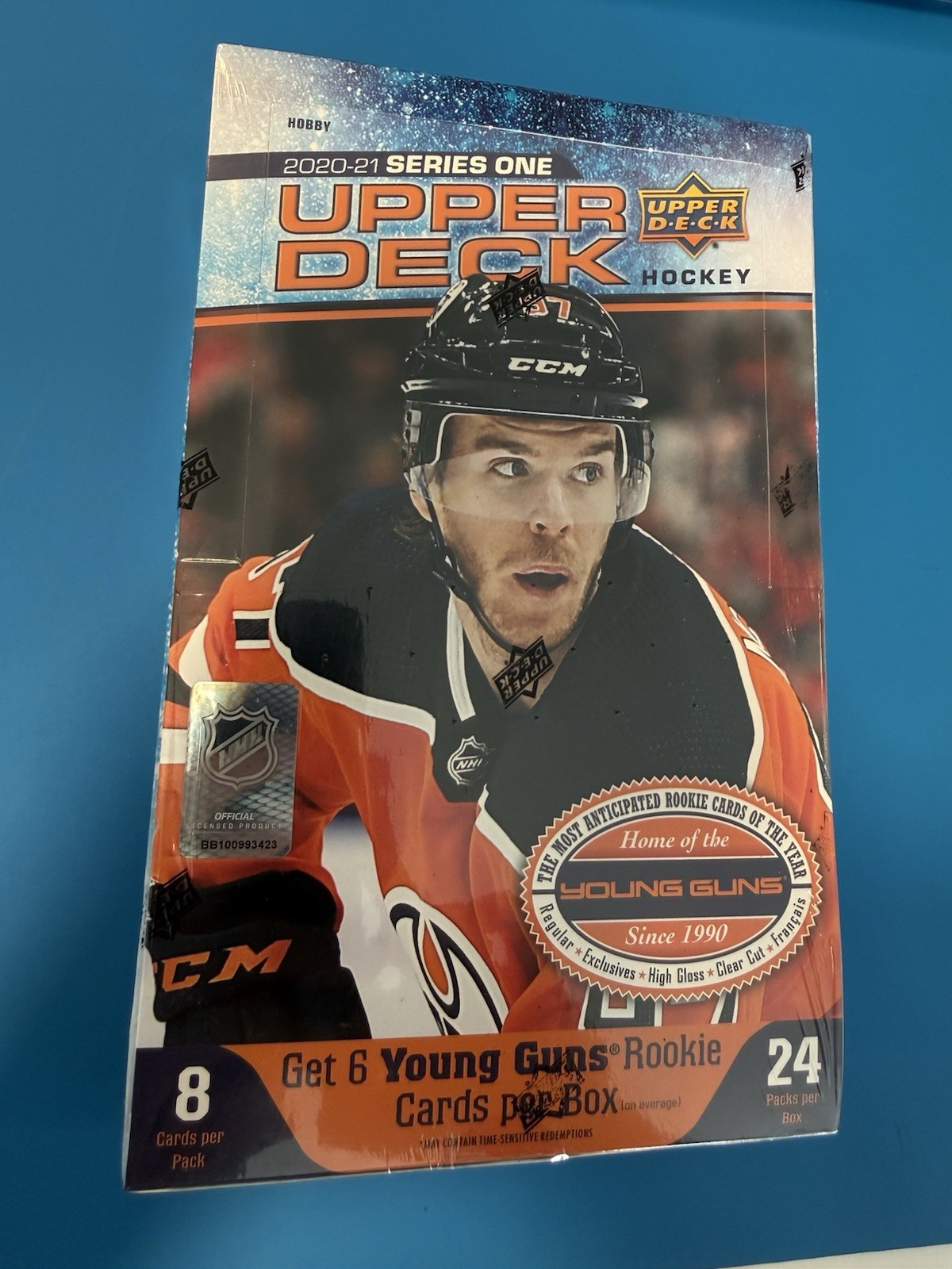 2020-21 UD Upper Deck Hockey Series One 1 Hobby Box- 24 Packs – 8 Cards/pack
