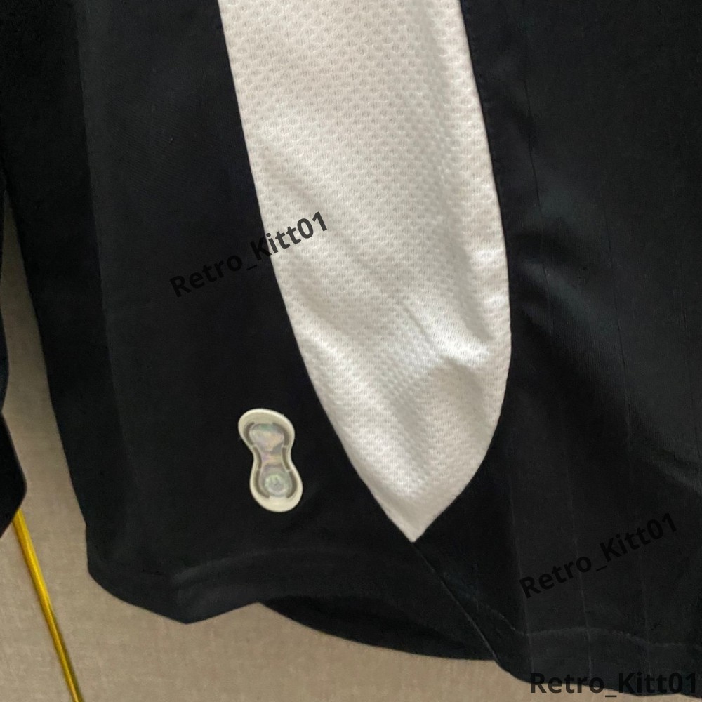 Ronaldo #9 R9 Real Madrid jersey 2006/2007 Long Sleeve Black Retro L