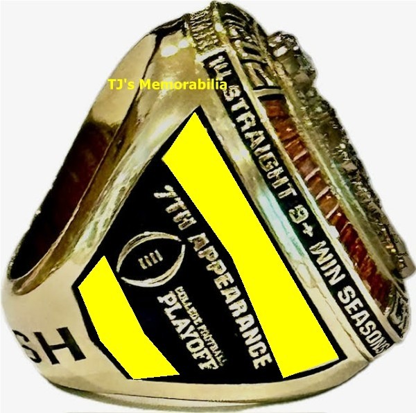 2024 CLEMSON TIGERS FOOTBALL ACC CHAMPIONS CHAMPIONSHIP RING JOSTENS PLAYER