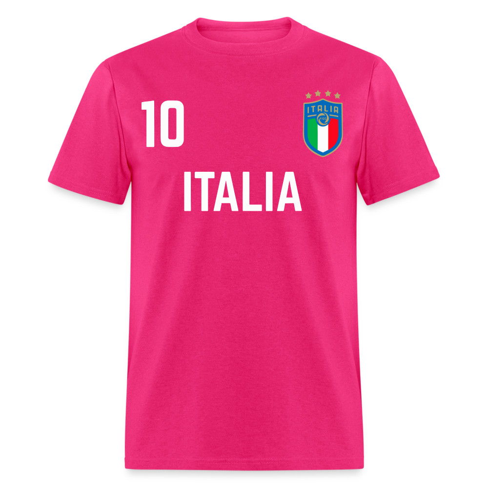 Soccer Italy #10 shirt Italia fans support Football T-shirt