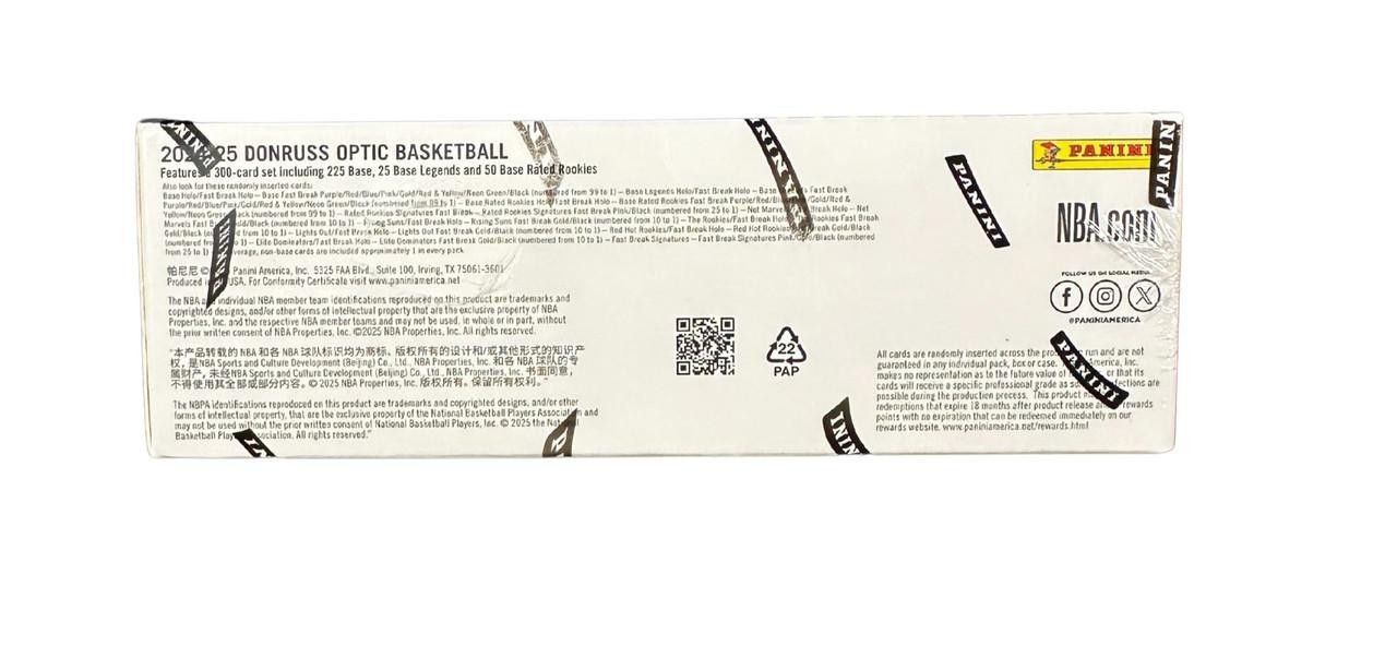2024/25 Panini Donruss Optic Basketball Fast Break Box