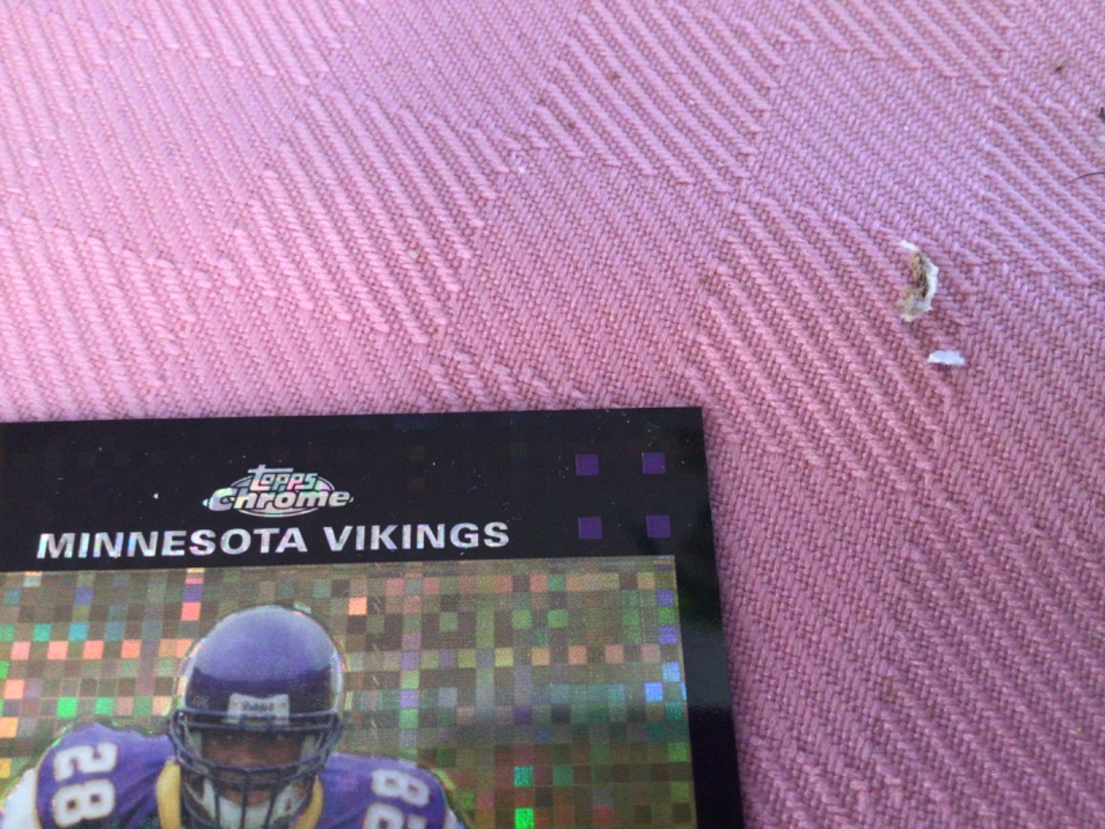 2007 Topps Chrome Adrian Peterson #TC181 X-Fractor Rookie RC Vikings