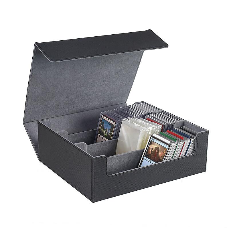 3-Row 1800+ Storage Box Baseball Basketball Trading Sport Cards Holder Deck Case