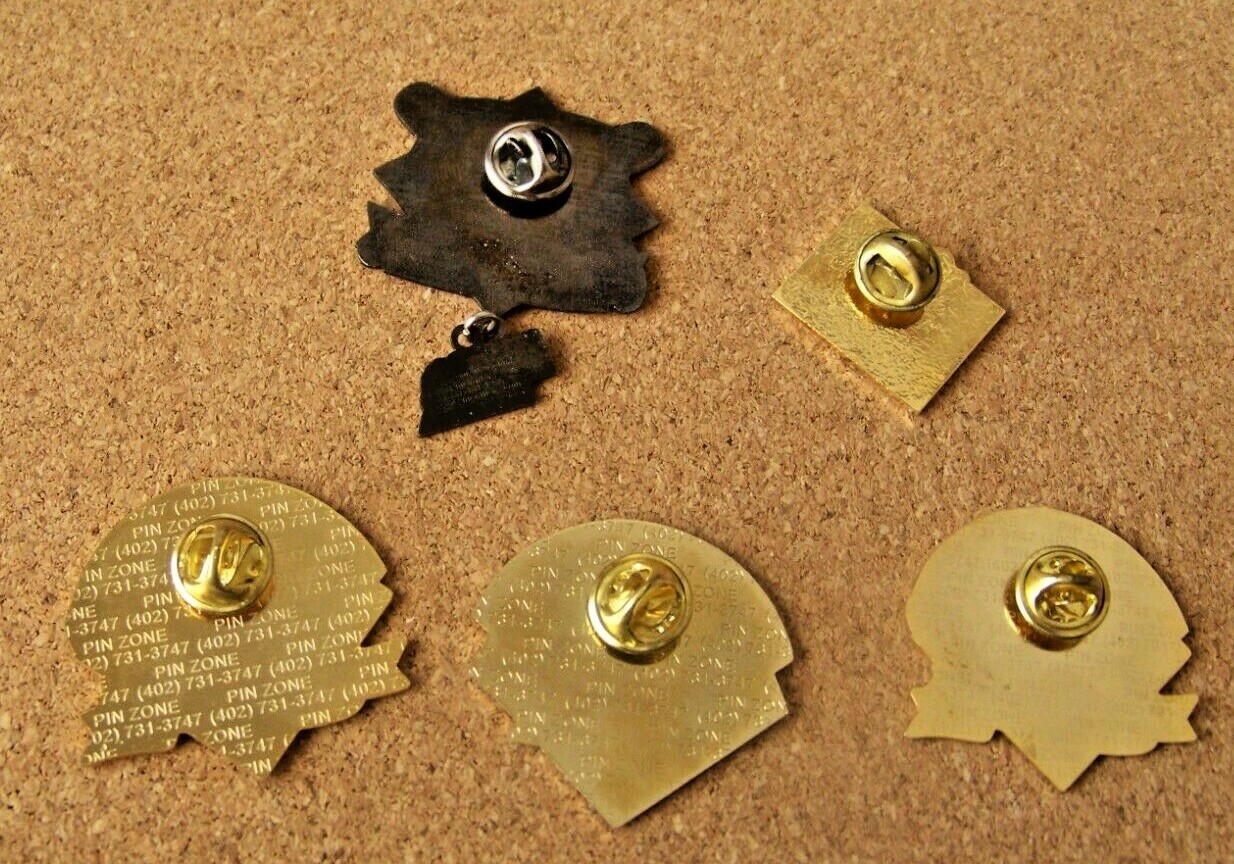 5 Nebraska baseball pins unknown leagues possible Little Softball Minor, etc.
