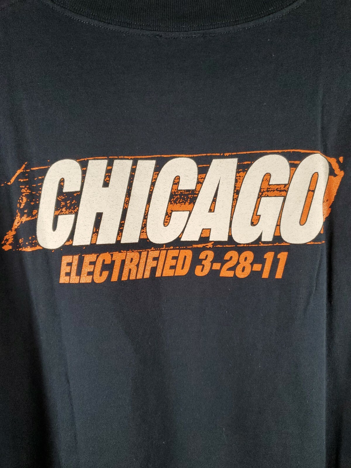 WWE Wrestling The Rock Finally Chicago 2011 Medium WCW ECW WWF Electrified Shirt