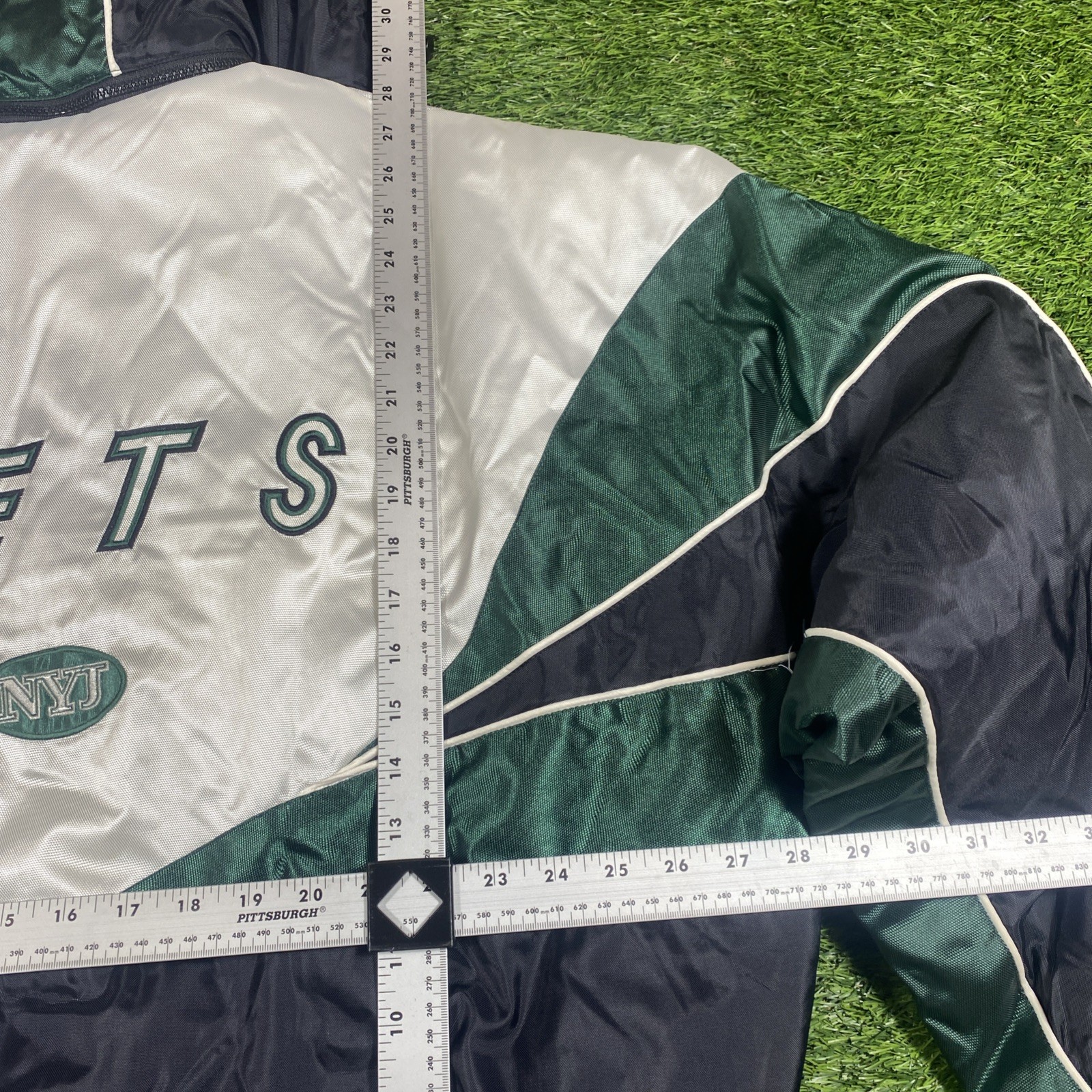 VTG New York Jets Pro Player Puffer Jacket Mens Large Coat NWT Dead Stock NFL