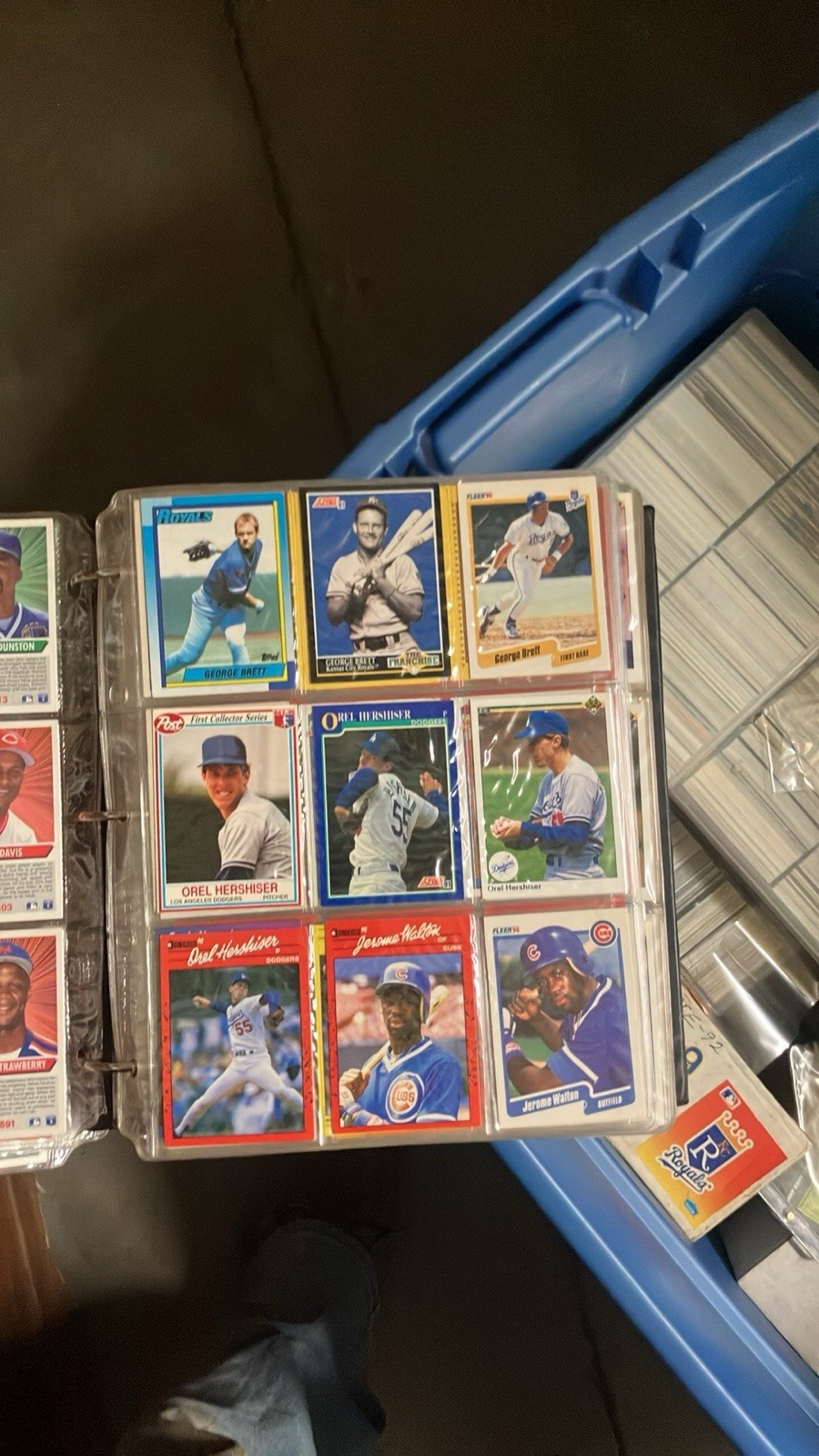 Topps 5000ct MLB Baseball Card Lot 1990 Vintage Auto/Rookie Dallas Cowboys