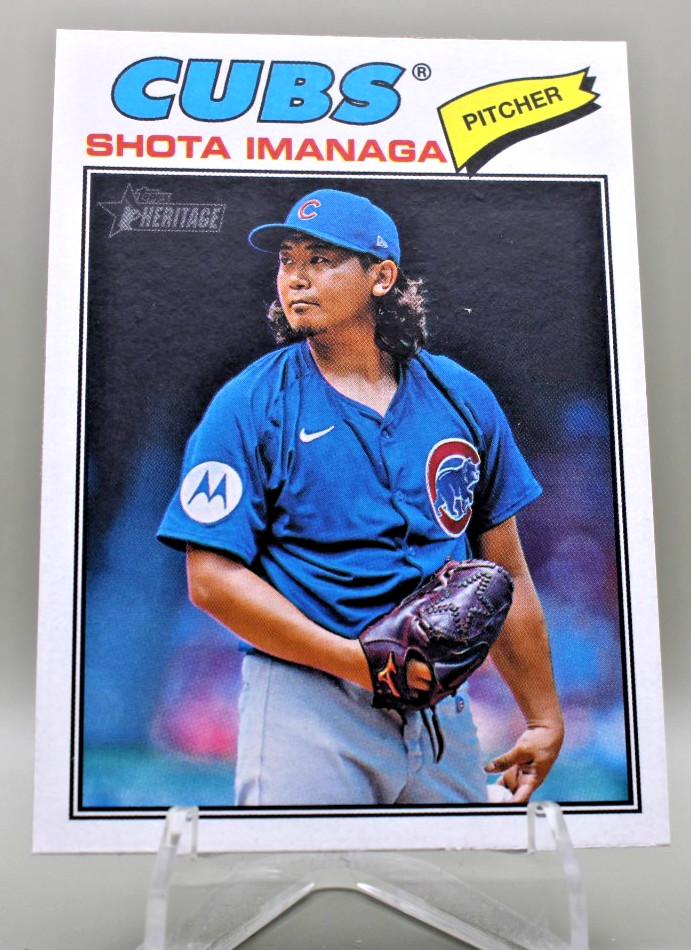 2026 Topps Heritage – Shota Imanaga #202 Cubs