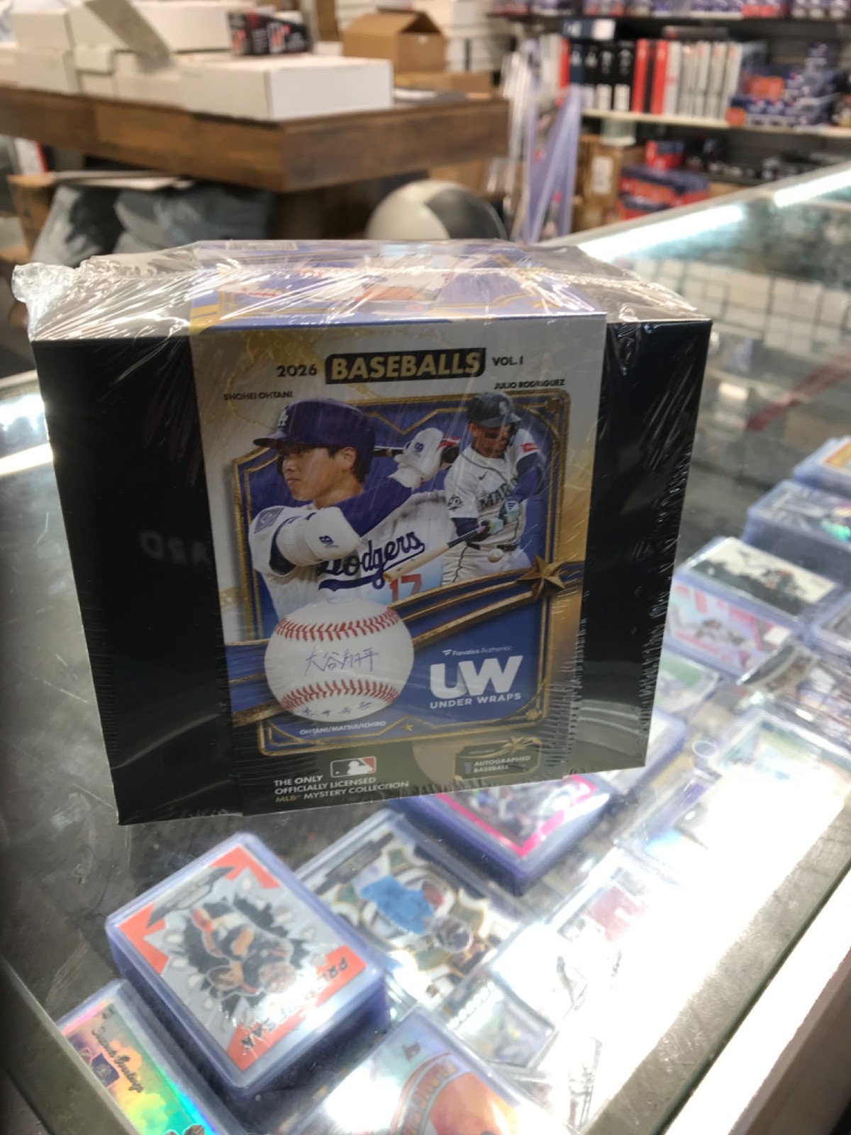 2026 Fanatics Under Wraps Autographed MLB Baseballs Vol 1 – Single Mystery Box