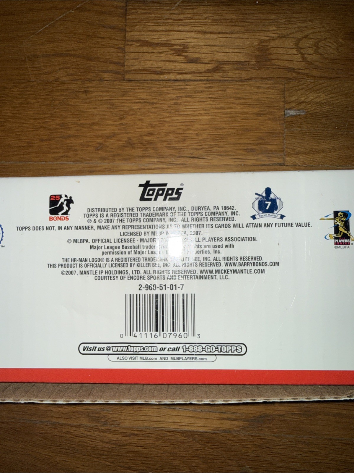 2007 Topps Series 1 & 2 Complete 661+ BASEBALL Cards Red