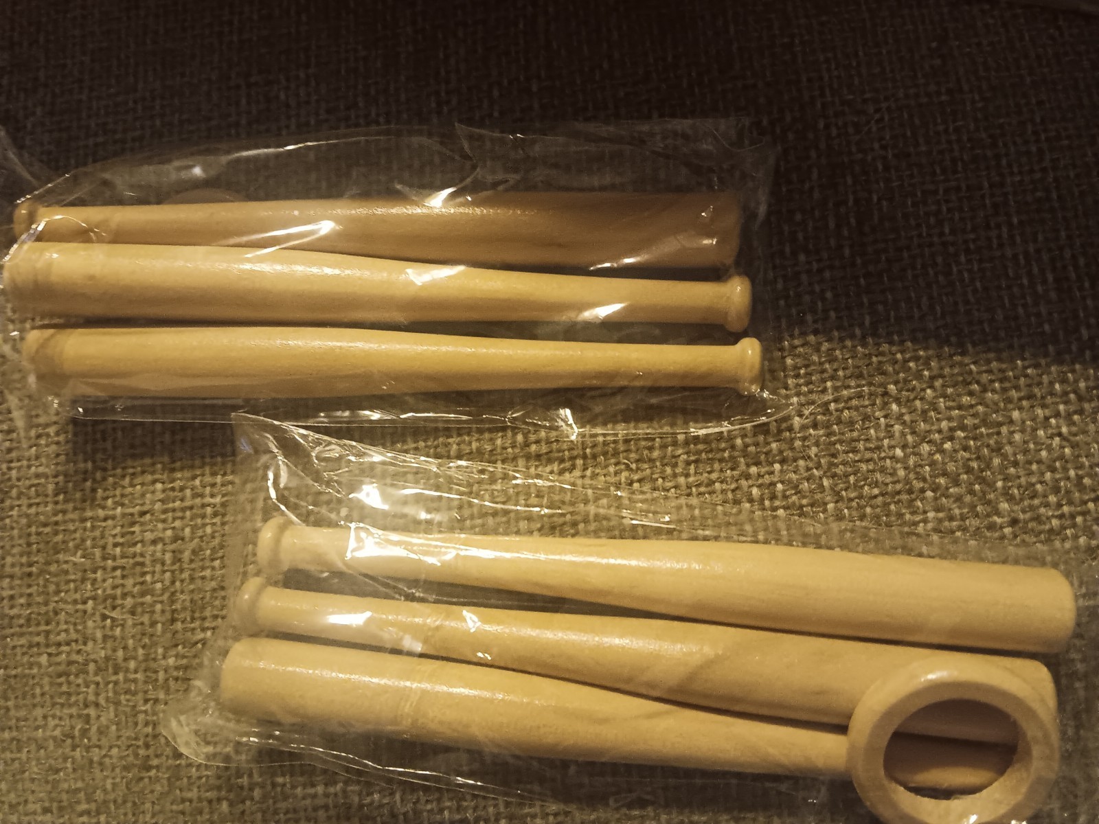 12 Sets of Baseball Stand Holders for Balls Display Baseball Bat Wooden Display